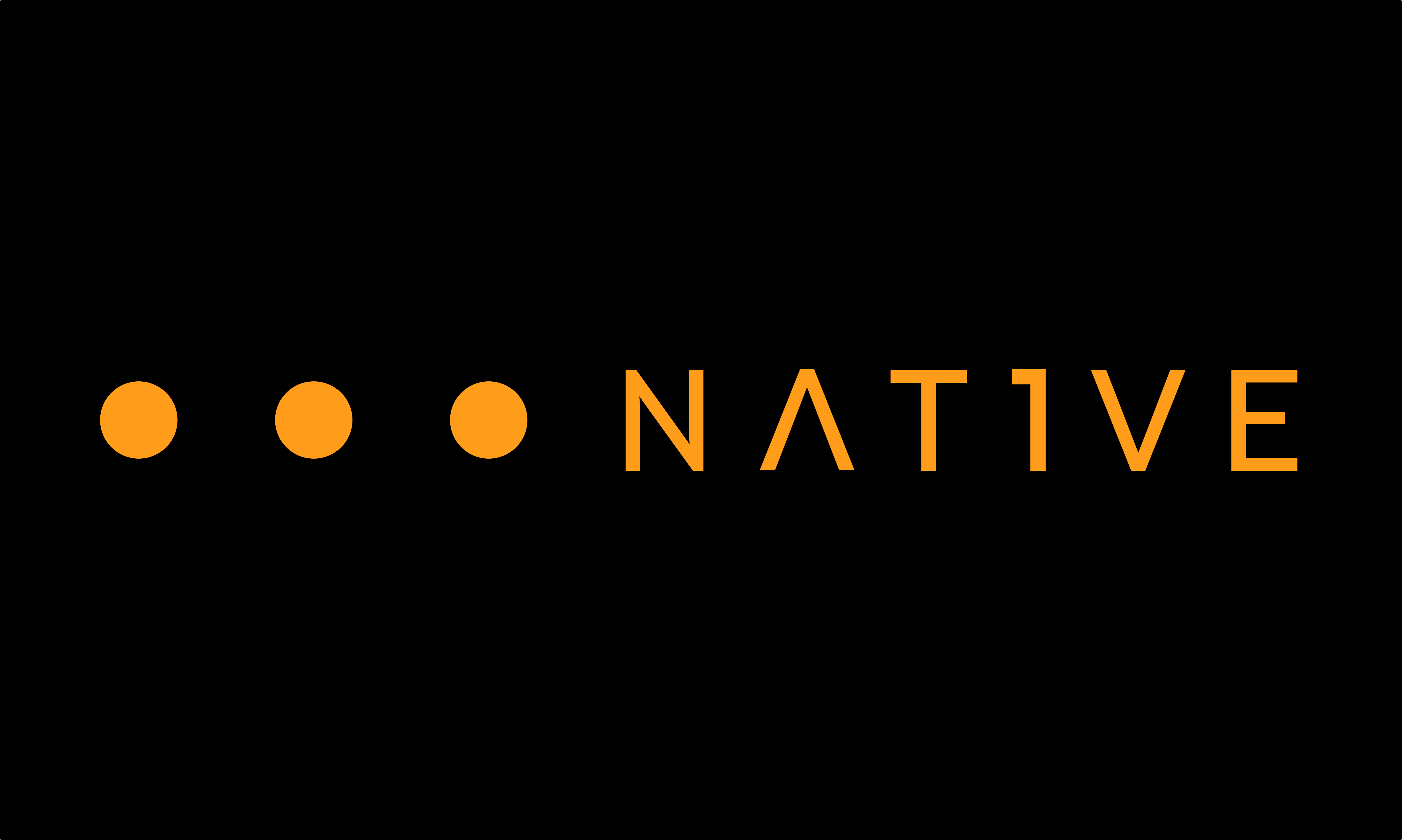nat1ve logo orange black